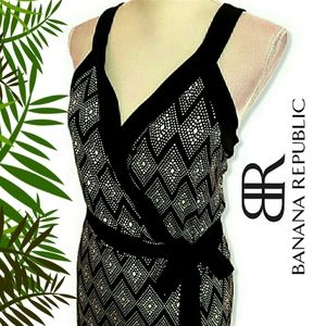 Banana Republic Geometric Print Wrap Aroun…